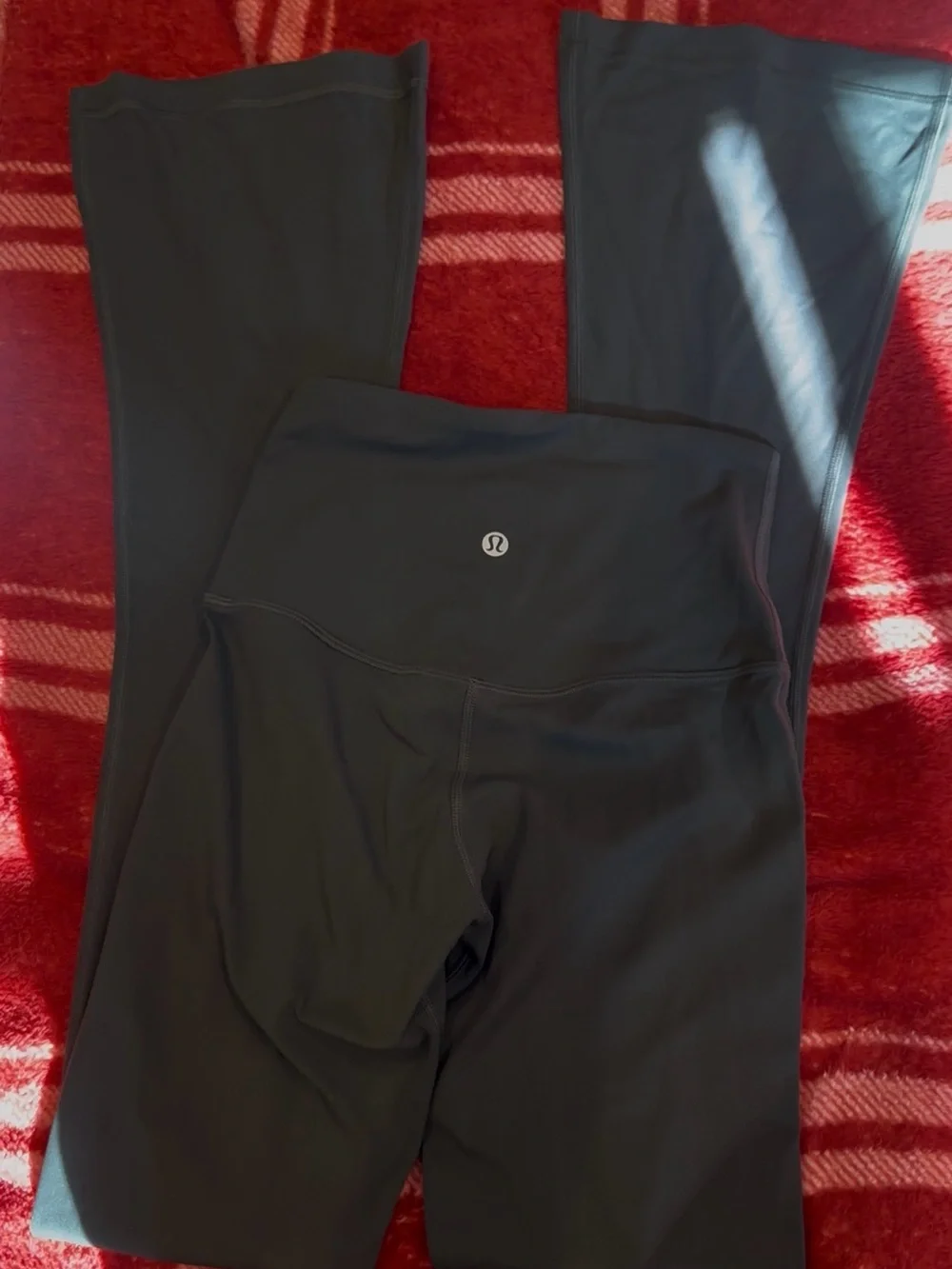 lululemon athletica Black High-Rise Flare Leggings